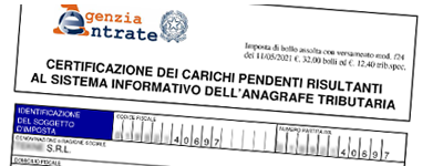 Esempio Carichi Pendenti Agenzia Entrate