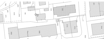 Esempio Mappa catastale Terreni e Fabbricati