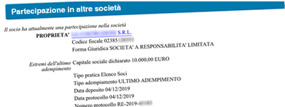 Esempio Scheda Socio Sportello Telematico